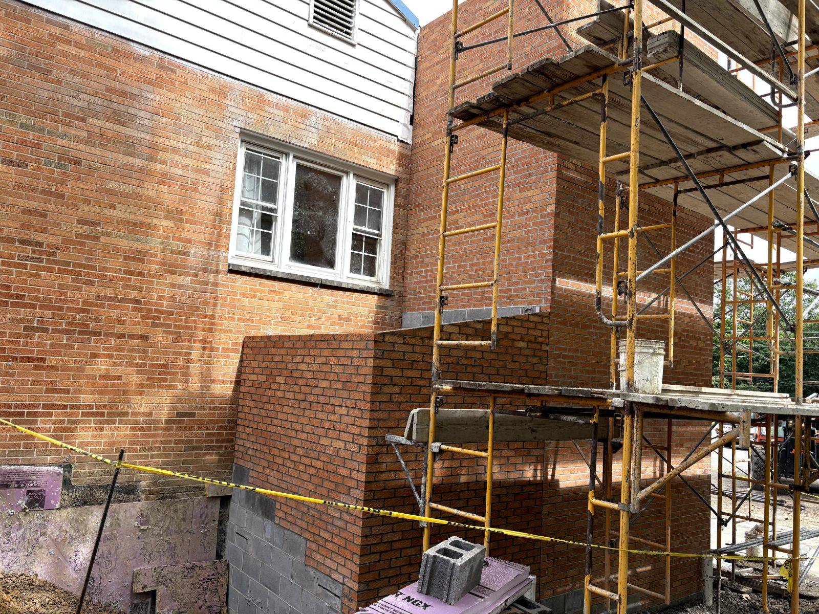 Photo from the Burton Post 459 accessibility project.